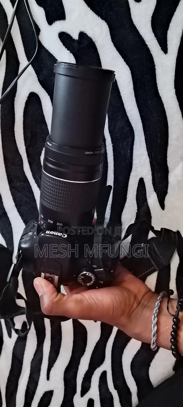 Canon Eos 600d DSLR Camera + Ef 75-300mm Zoom Lens