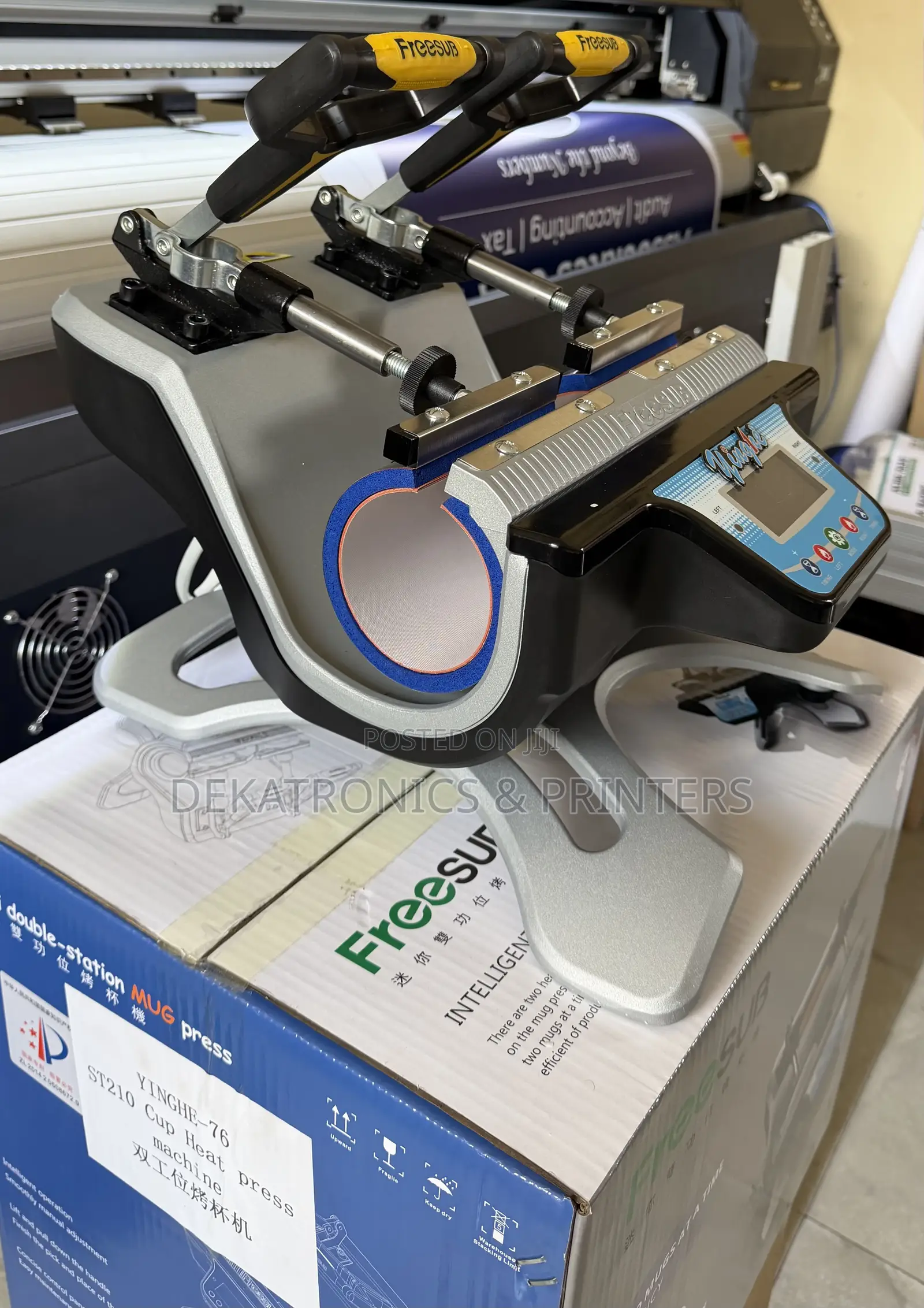 St-210 Double Mug Press Machine