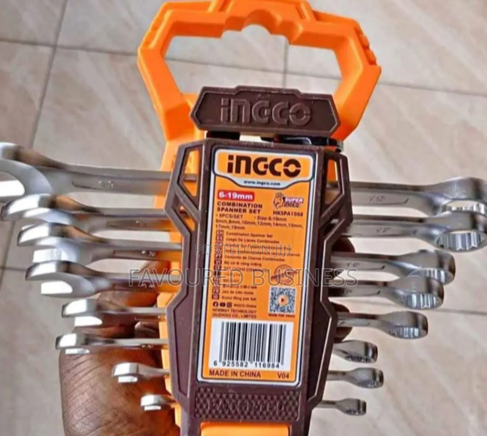 Ingco Combination Spanner Set 8 Pieces Per Set