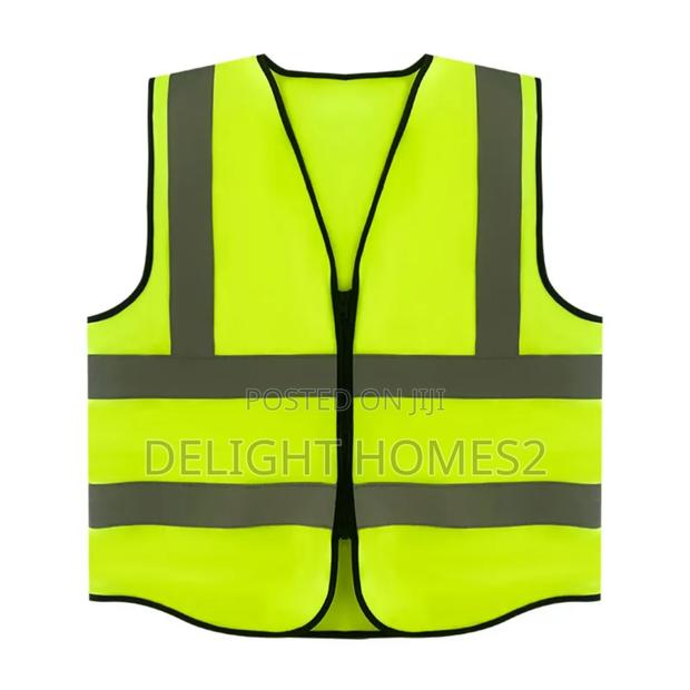 Safety Vest With Reflective Strips_esj