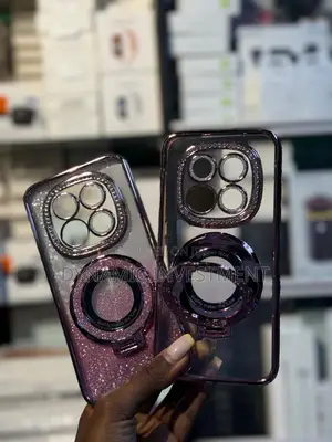 Fancy Glitter Magnetic Ring Case/Cover for Redmi Note 15 Pro Plus