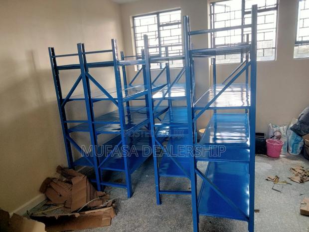 Adjustable Industrial/Store Shelves - main view