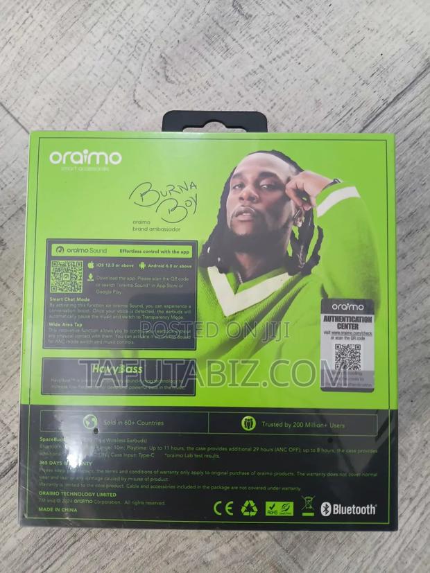 Oraimo Havybass Beyond Sound Wireless Spacebuds Otw -630 - thumbnail 2