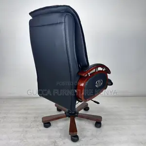 Leather Swivel Reclining Director's Office Chair