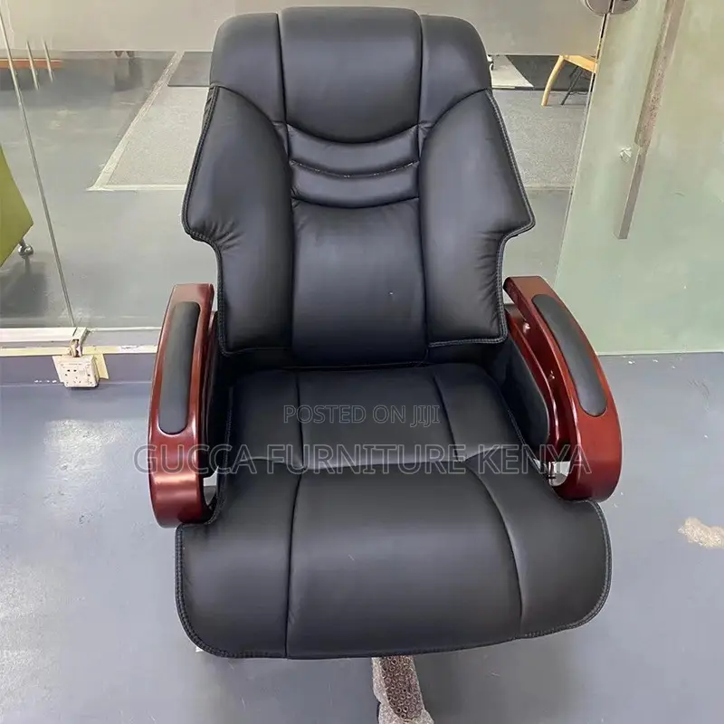 Leather Swivel Reclining Director's Office Chair