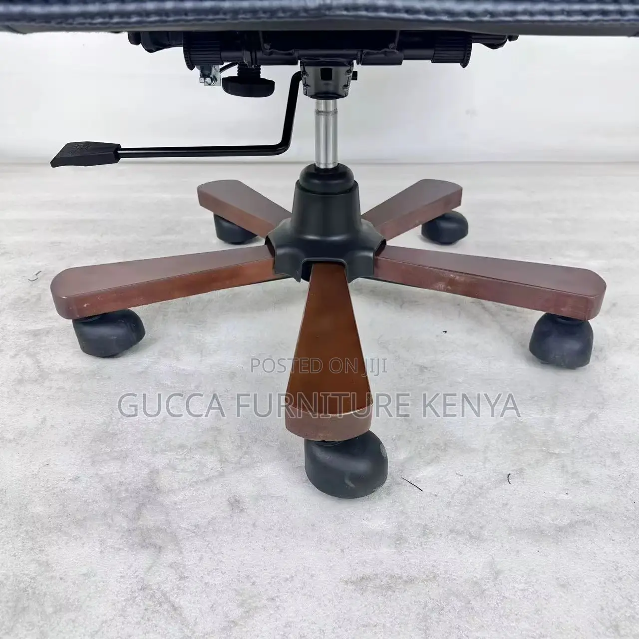 Leather Swivel Reclining Director's Office Chair