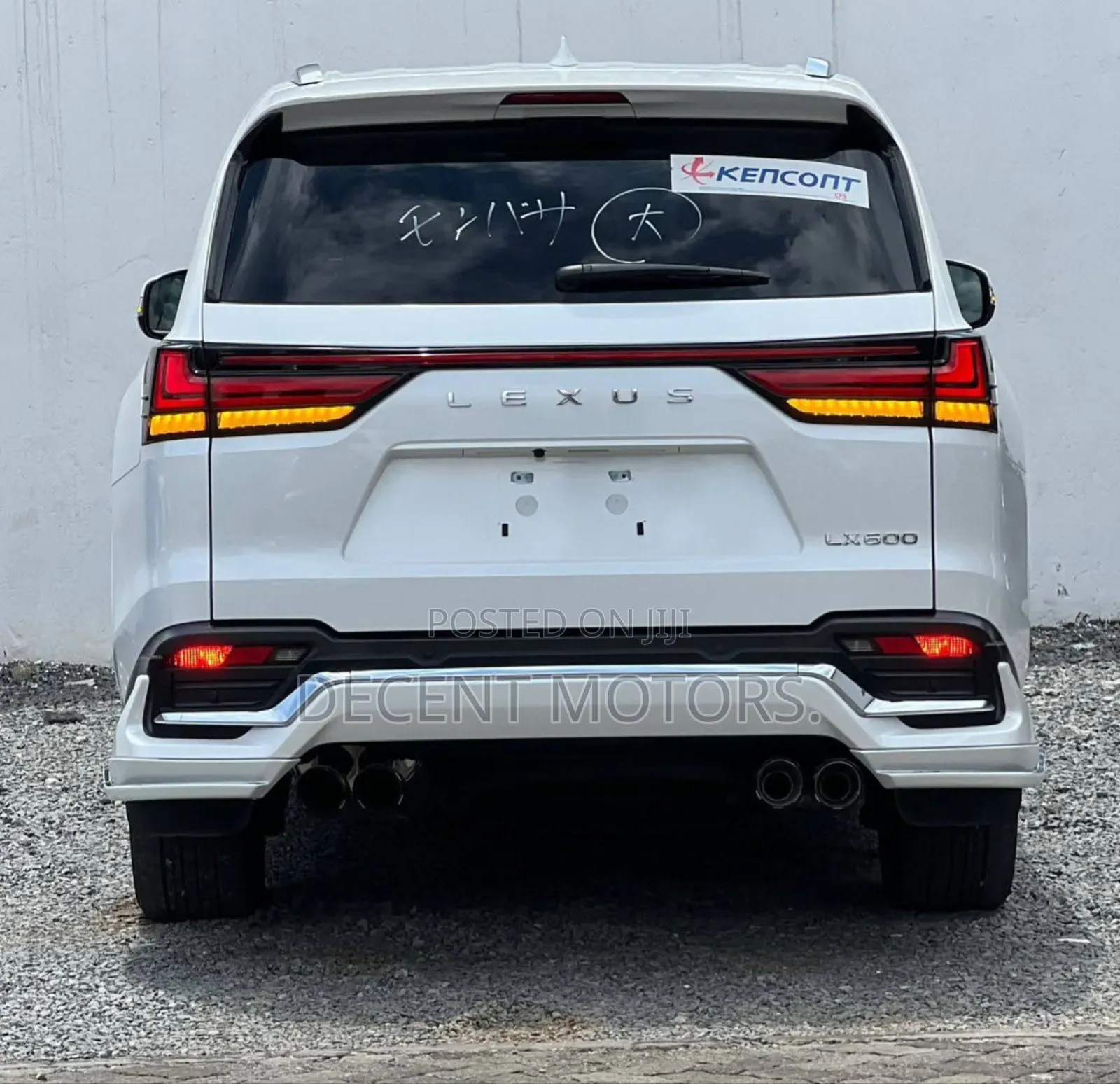 Lexus LX 600 2023 White