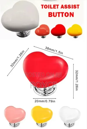 Heart Shape Toilet Presser
