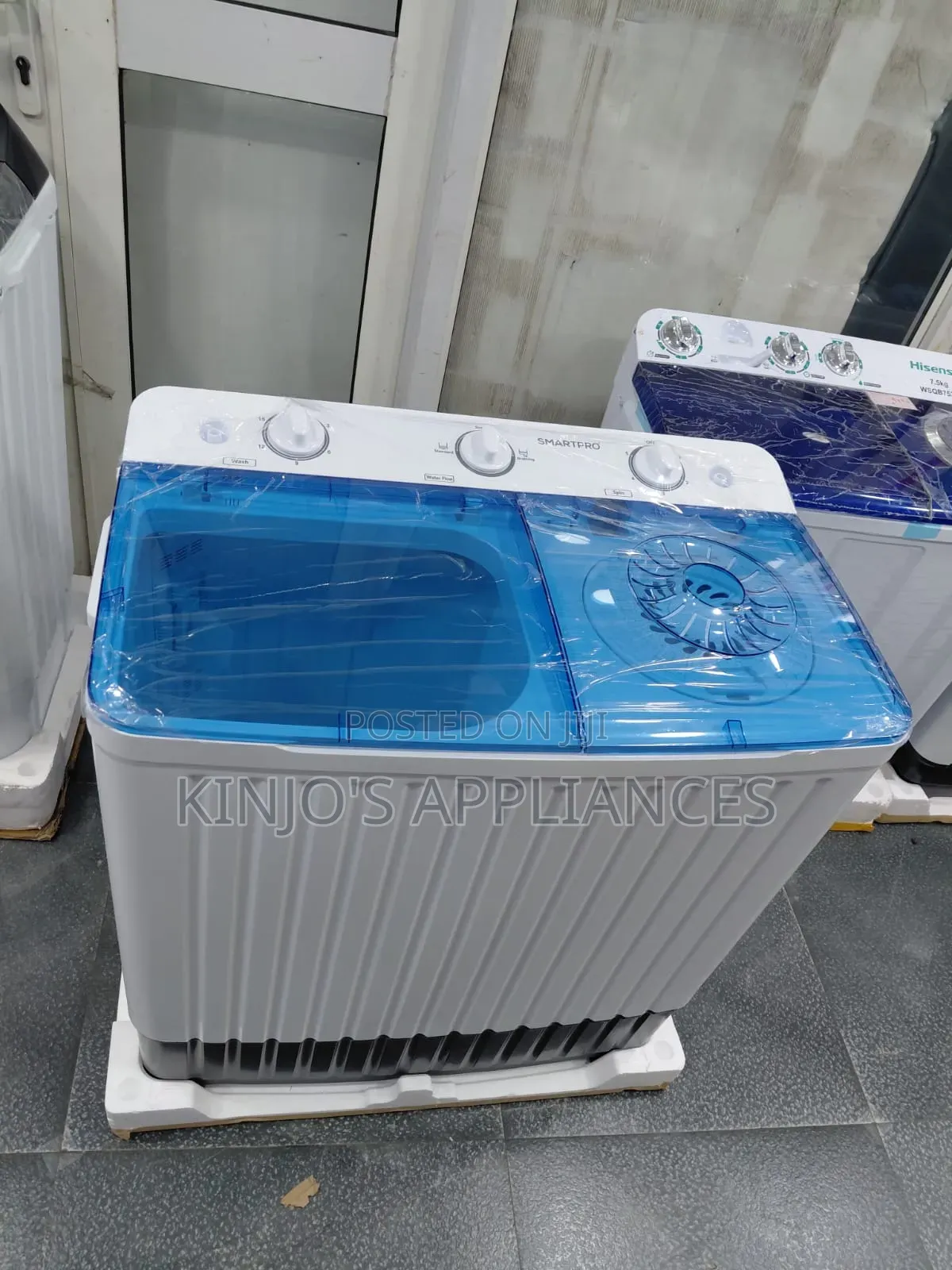Smartpro 10kg Twin Tub Washing Machine