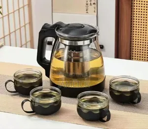 Tea Set (Kettle + 4 Cups) - Cr