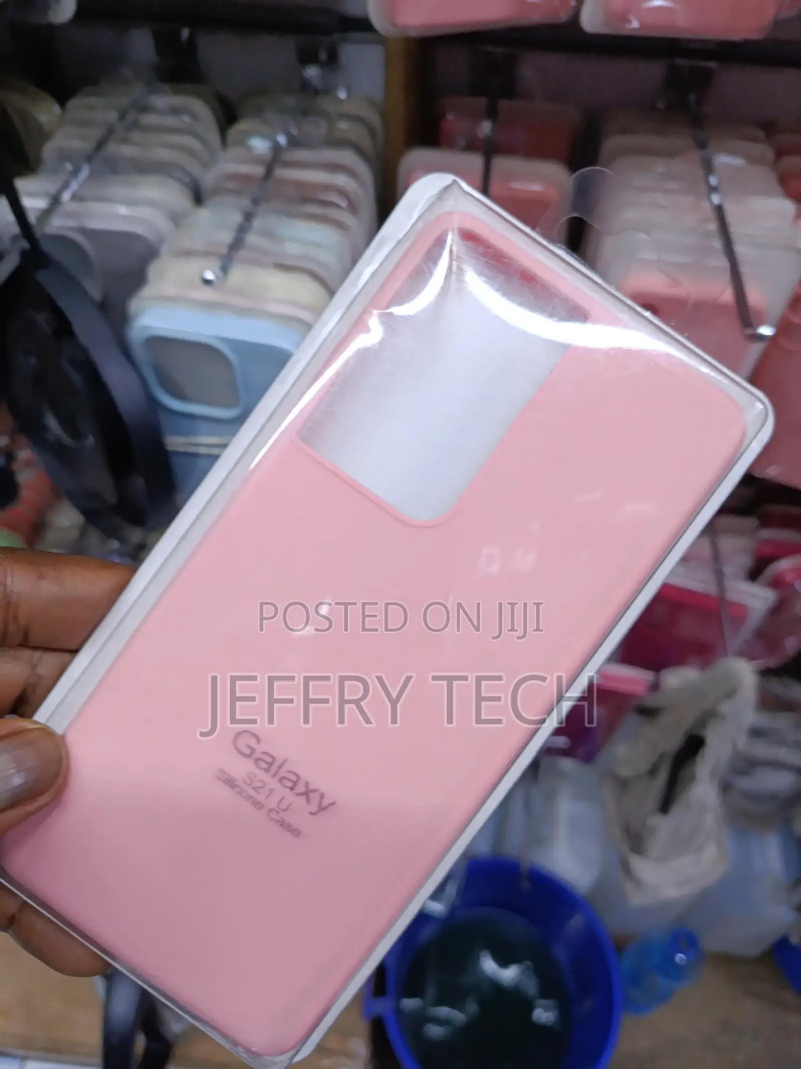 Segoi Samsung Galaxy S21 Ultra Liquid Silicone Case With Cloth Lining