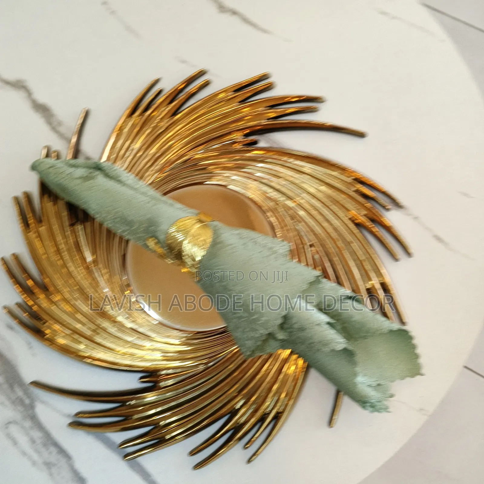 Elegant Charger Plates .