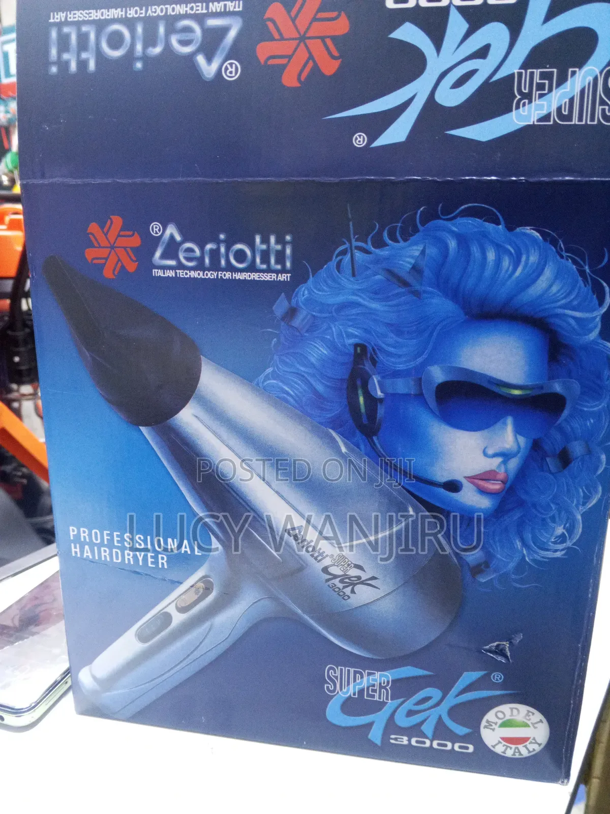 Durable 1700w Super Gek Hair Dryer