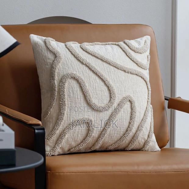 Boho Throw Pillow Cover - Cr - thumbnail 2