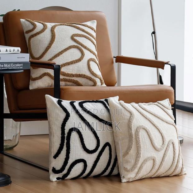 Boho Throw Pillow Cover - Cr - thumbnail 4
