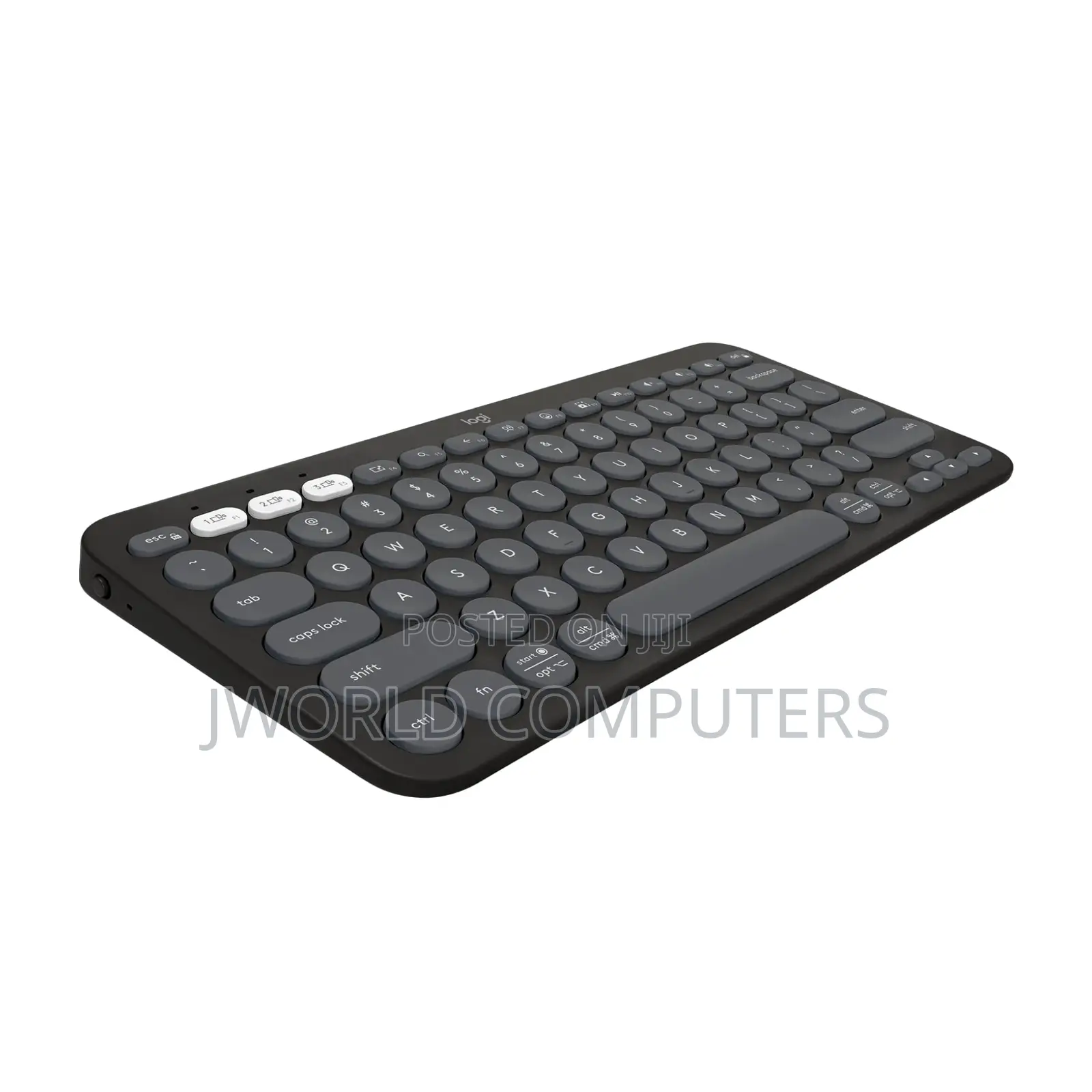 Pebble Keys 2 K380s, Multi-Device Bluetooth Wireless Keyboard