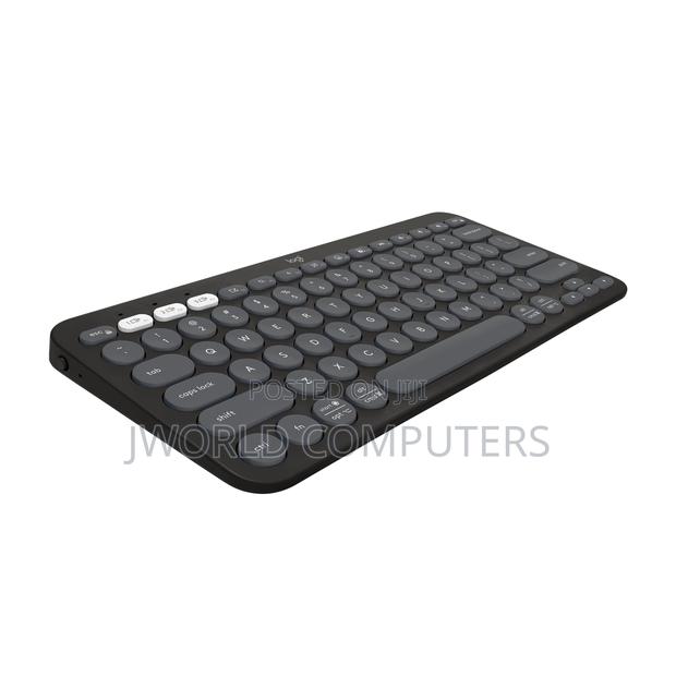 Pebble Keys 2 K380s, Multi-Device Bluetooth Wireless Keyboard