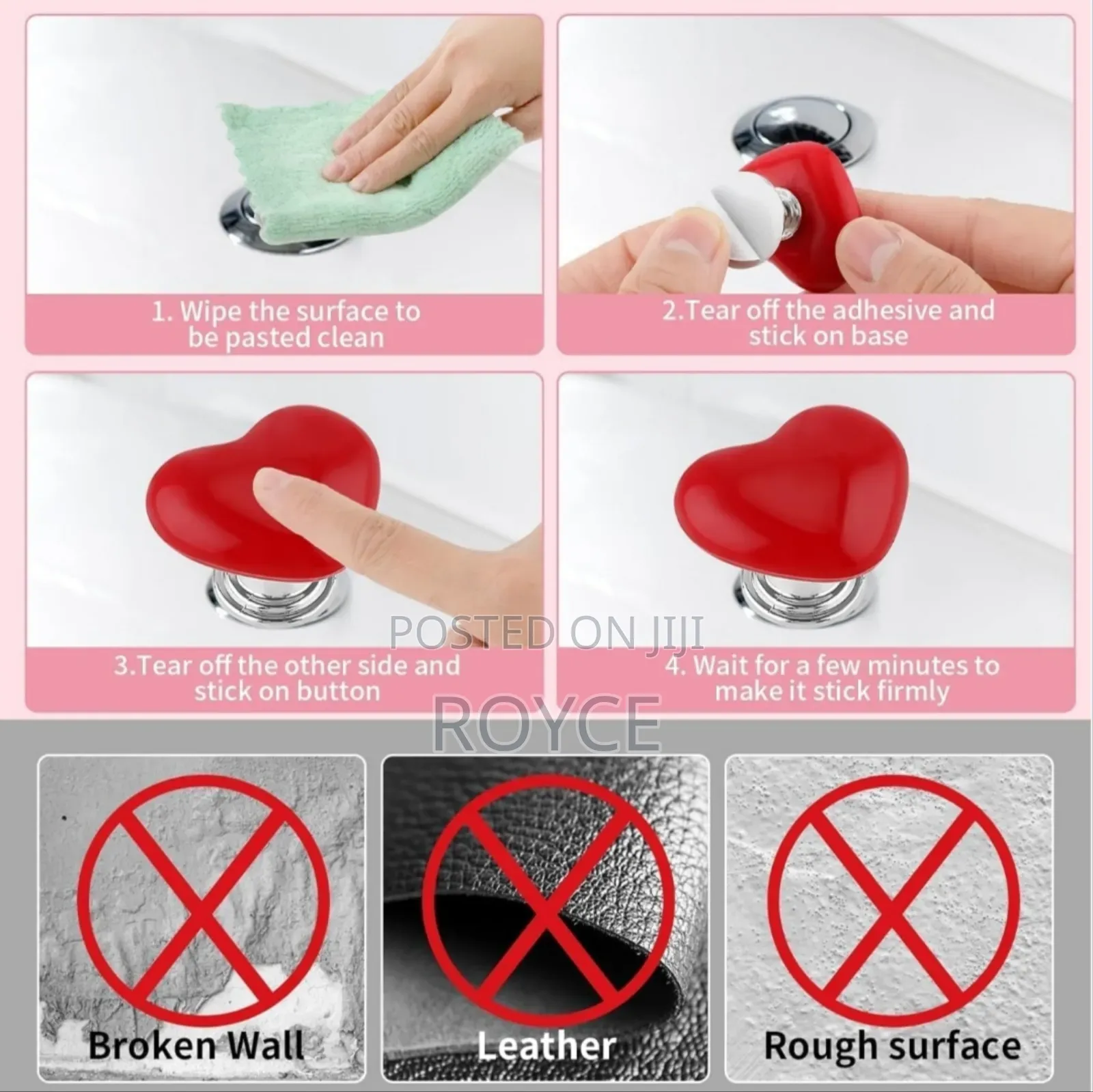 Toilet Press Button