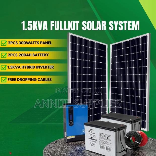 1.5kva + Solar Panels All Weather - main view