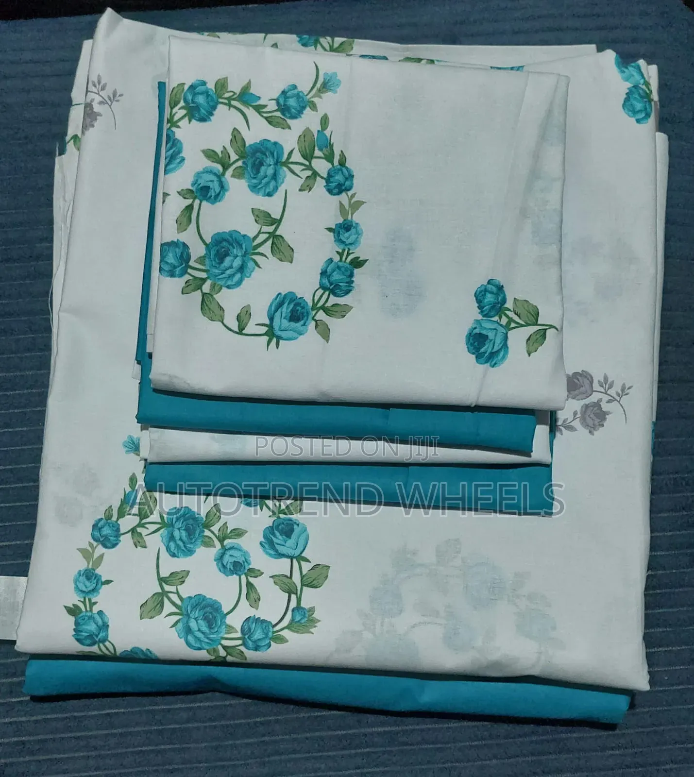 Brand New 7×8 Pure Cotton Bedsheets – Soft Durable