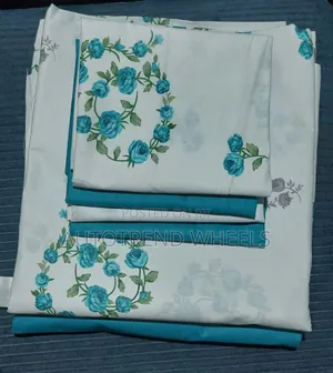 Brand New 7×8 Pure Cotton Bedsheets – Soft Durable