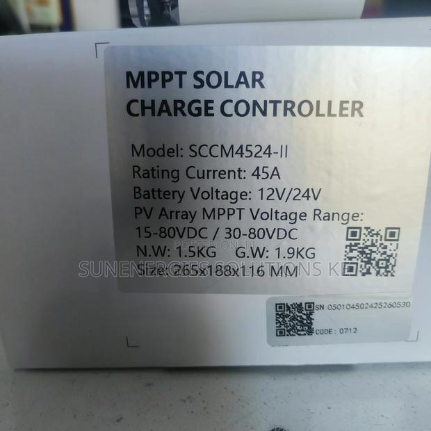 45a 12v/24v Felecity MPPT Charge Controller - thumbnail 4