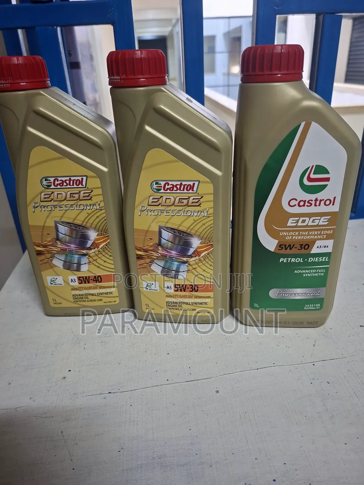 Castrol 5w-30 and 5w-40 1l