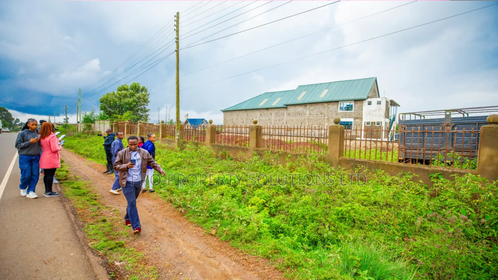 Prime Plot Fronting the Tarmac for Lease in Kikuyu, Kamangu.