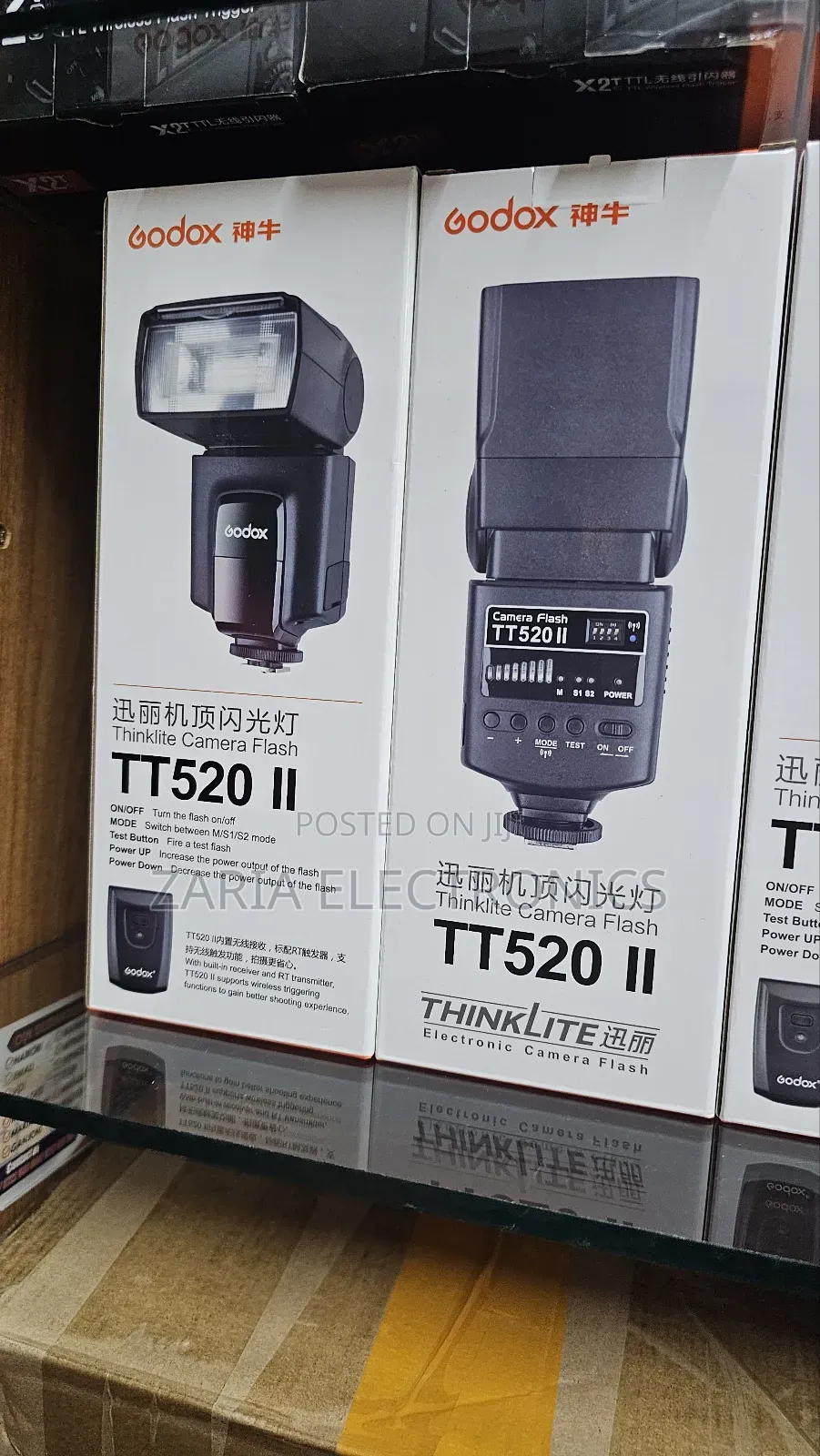 Godox Tt520 Ii Camera Speedlight Flash With Trigger