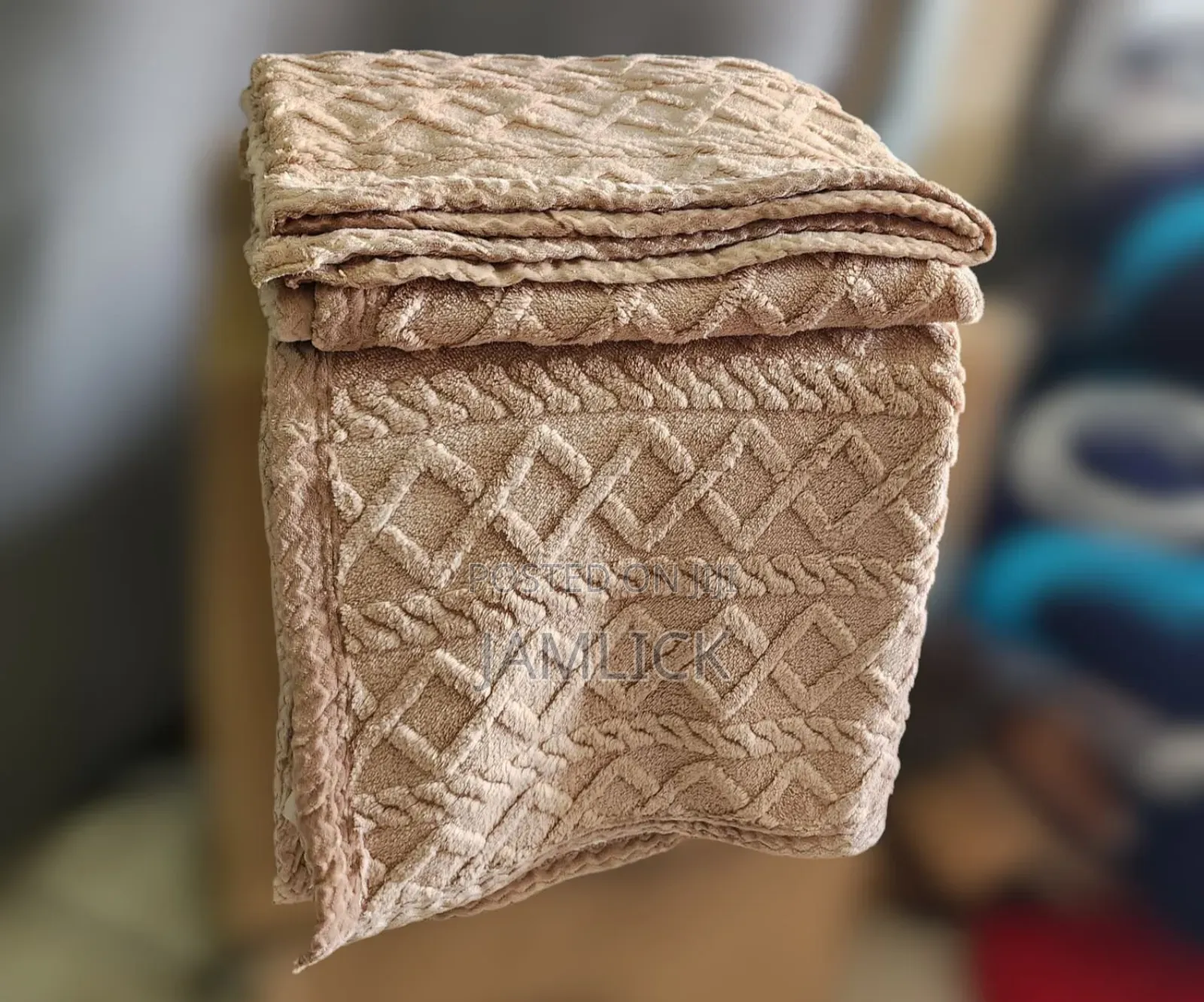 6×6 Cosy Fleece Woollen Blanket - Pt