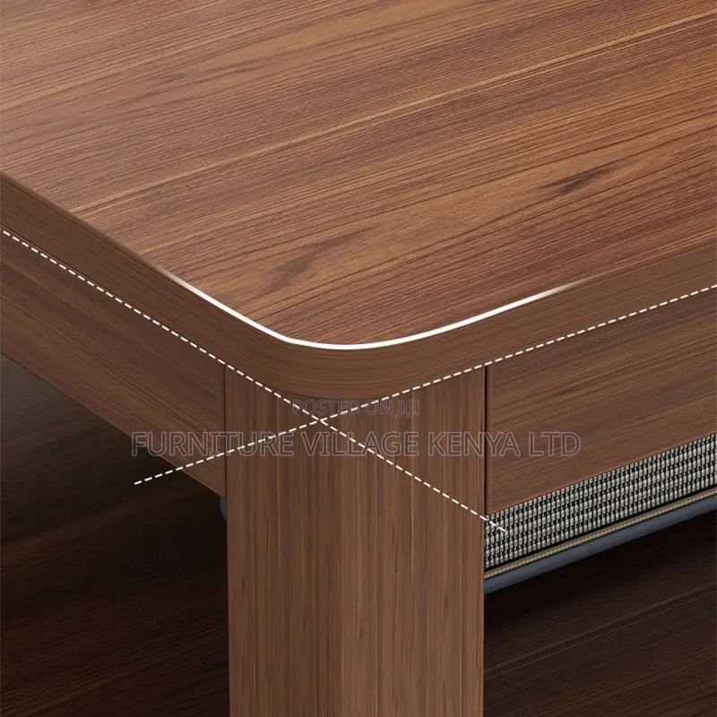 Coffee Table; Square Wooden Offic Coffee Table
