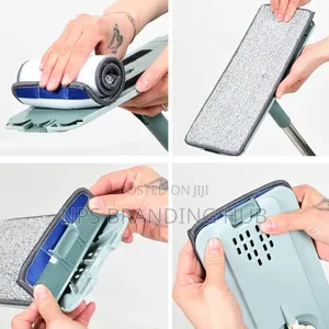 Flat Hands Free Vertex Mop With 2 Mop Pads Cs