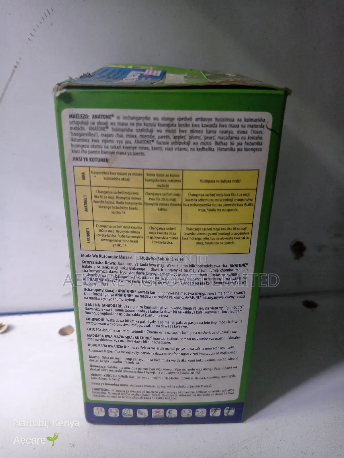 Anatone 3 Fertilizer Stimulant 3 Grams