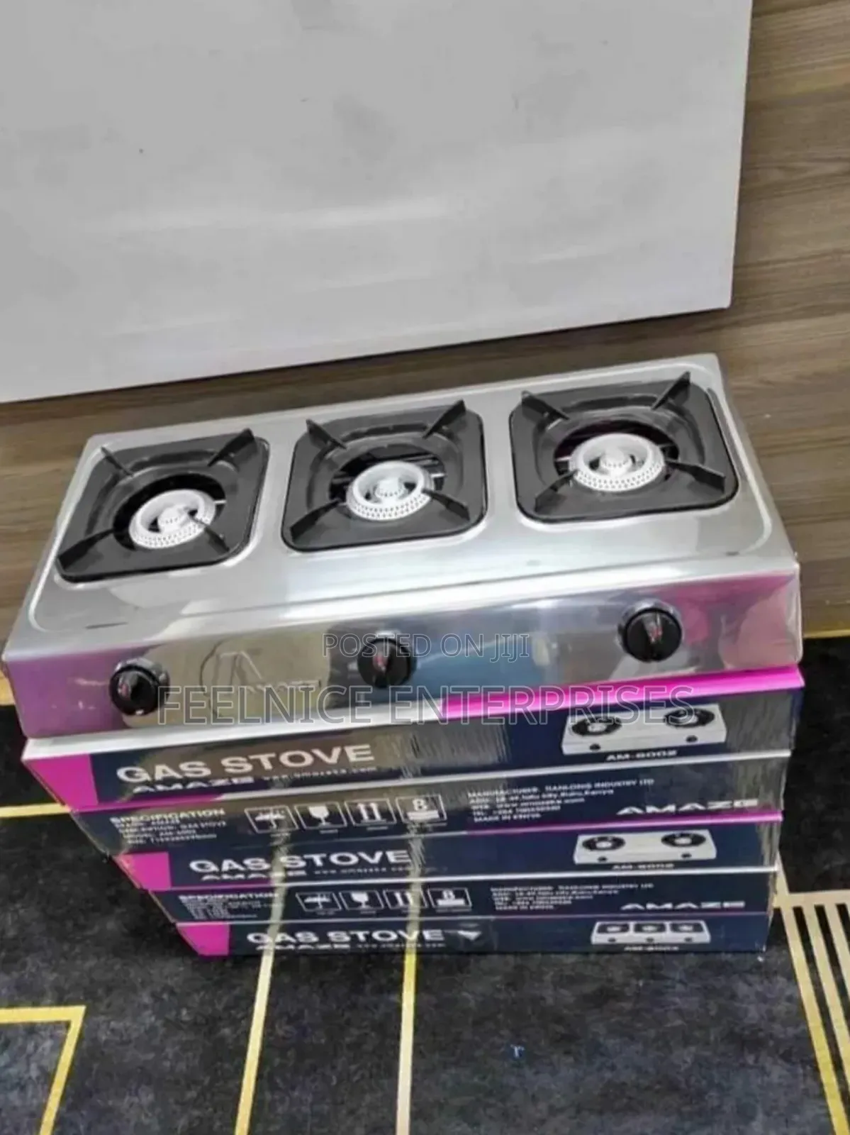 Amaze 3 Burner Table Top Cooker