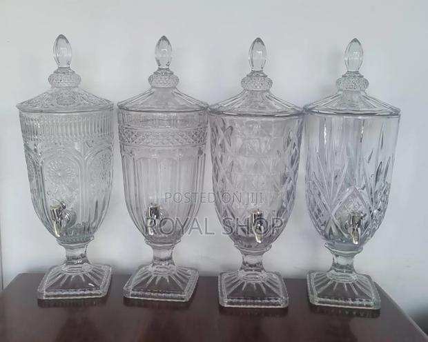 Juice Dispenser Clear Glass
