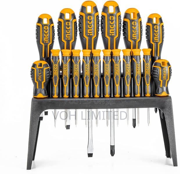 Ingco Hksd1828 18 PCS Screwdriver and Precision Screwdriver Set