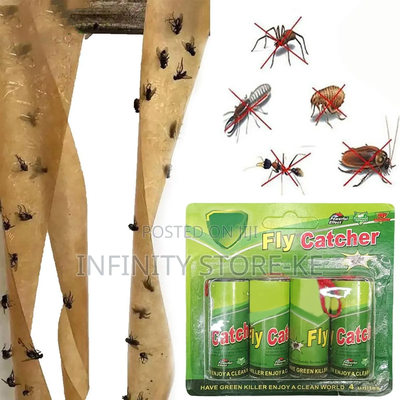 Fly Catch Traps (4 Pieces)