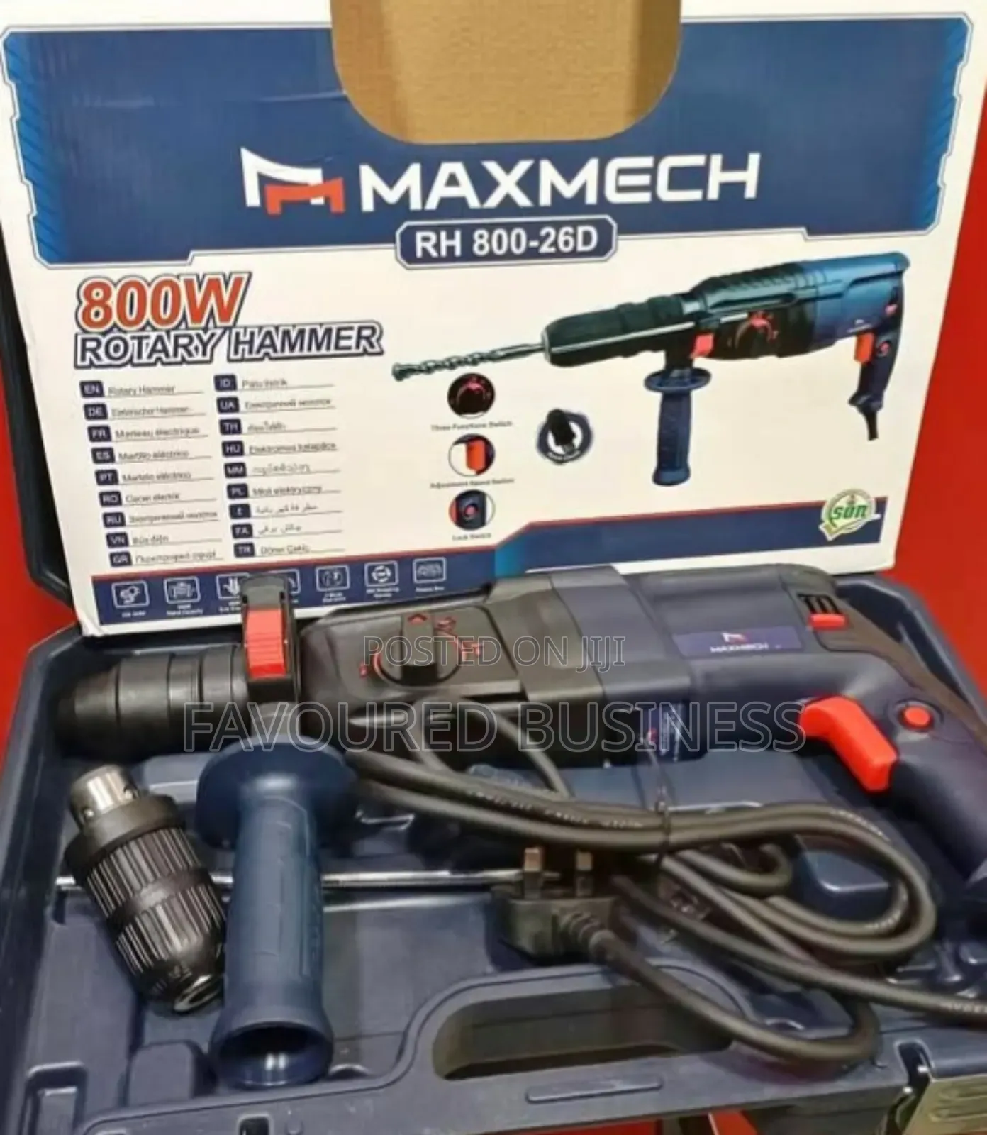 Long Time Warrant 800watts Maxmech Rotary Hammer