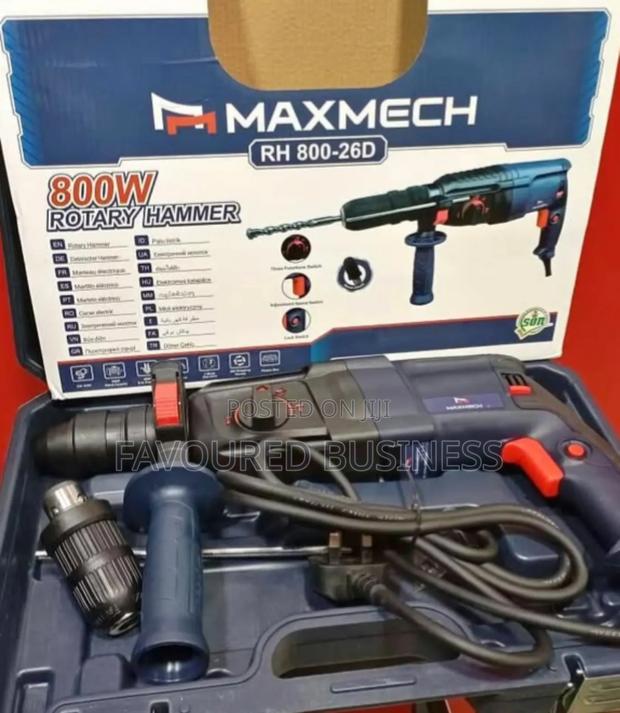 Long Time Warrant 800watts Maxmech Rotary Hammer