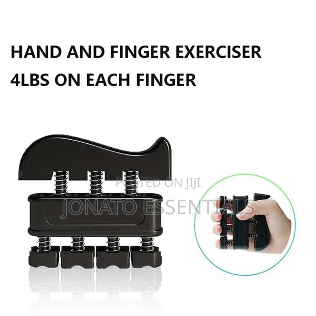 Hand Grip and Finger Exerciser - 4lb Resistance Grip Strengthener