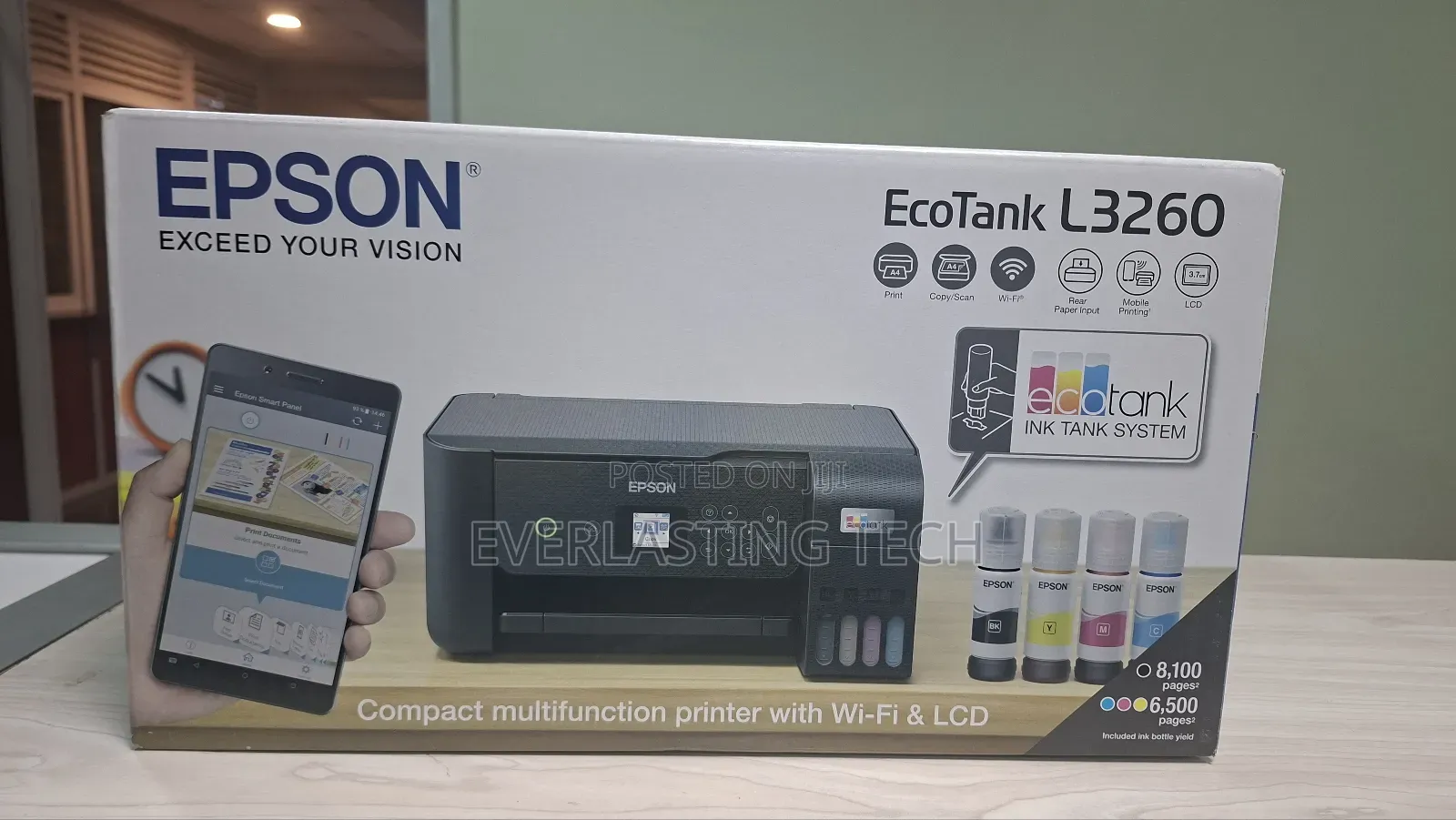 Epson L3260 Ink Tank Printer, Print, Copy and Scan