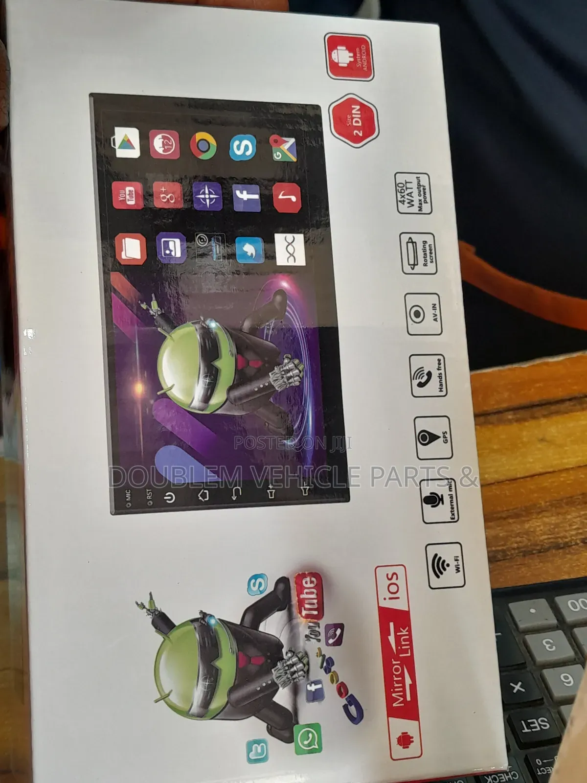 Car Android Radio 7 Inches Touch Screen Bluetooth Gpswifi Media Player