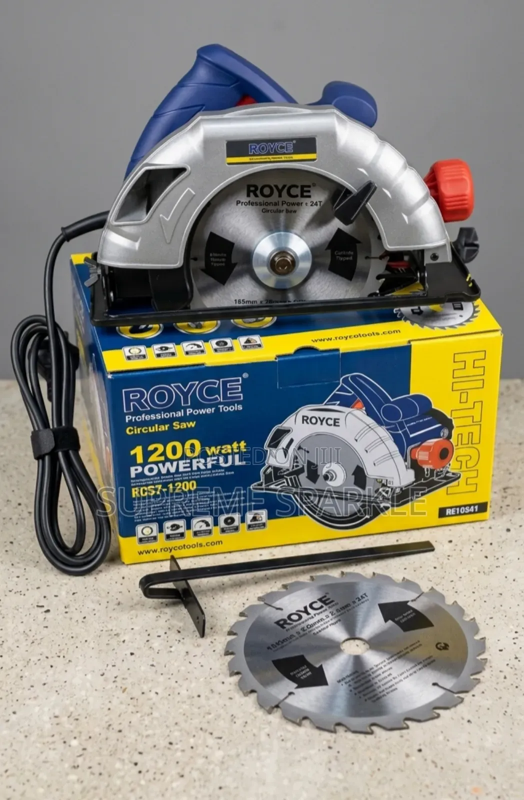 Royce 1200w Circular Saw (Model Rcs7-1200).