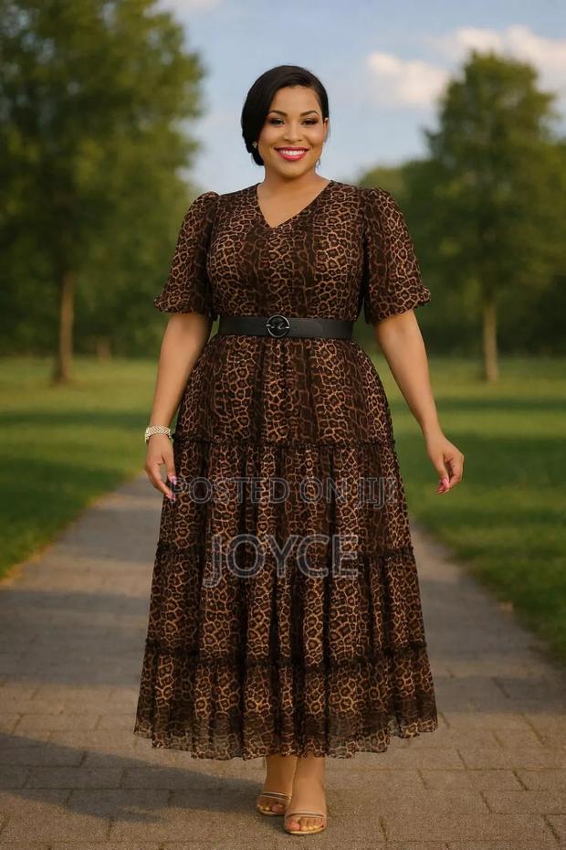 Animal Print Maxi Dress - thumbnail 3