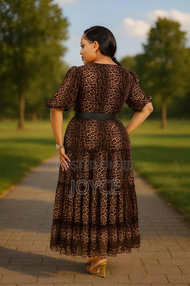 Animal Print Maxi Dress - thumbnail 4