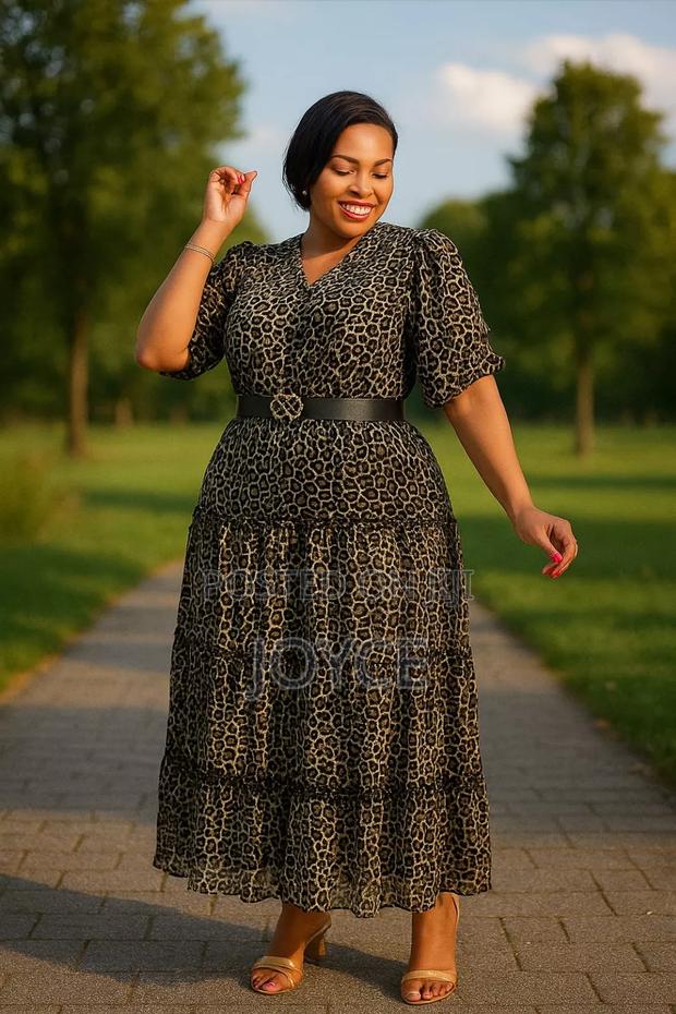 Animal Print Maxi Dress - thumbnail 5