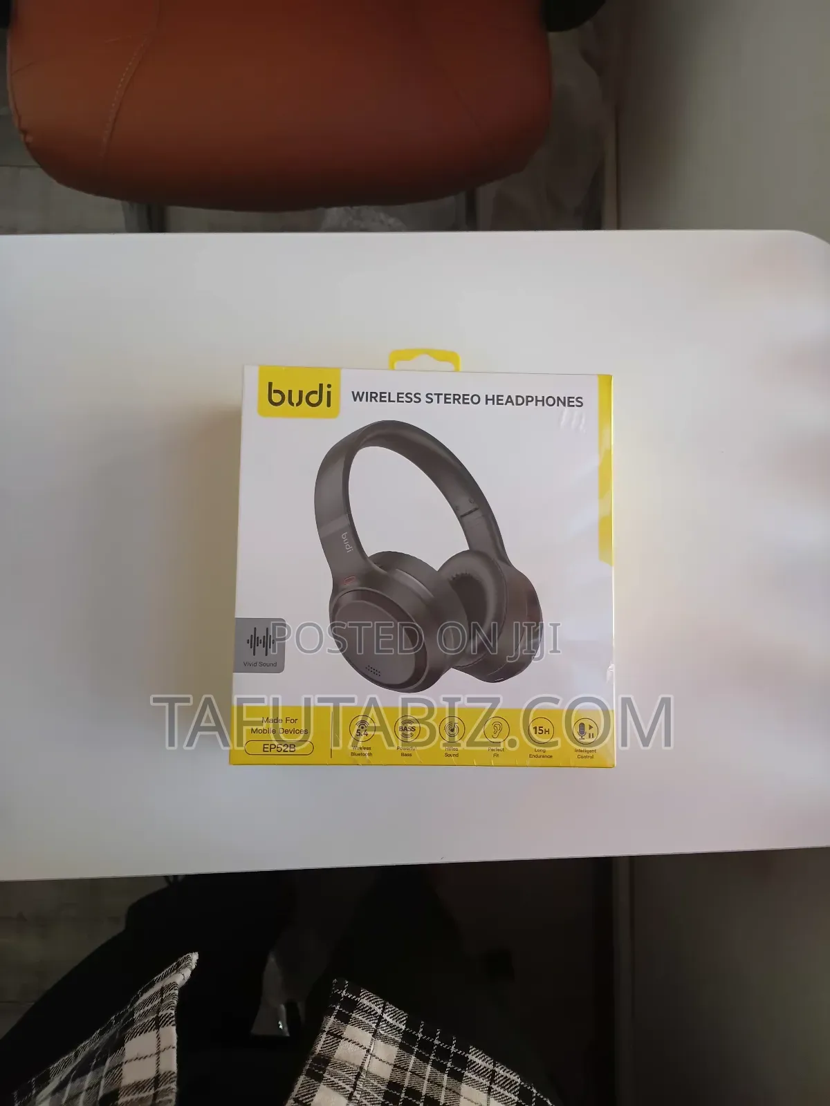 Budi Wireless Stereo Headphones