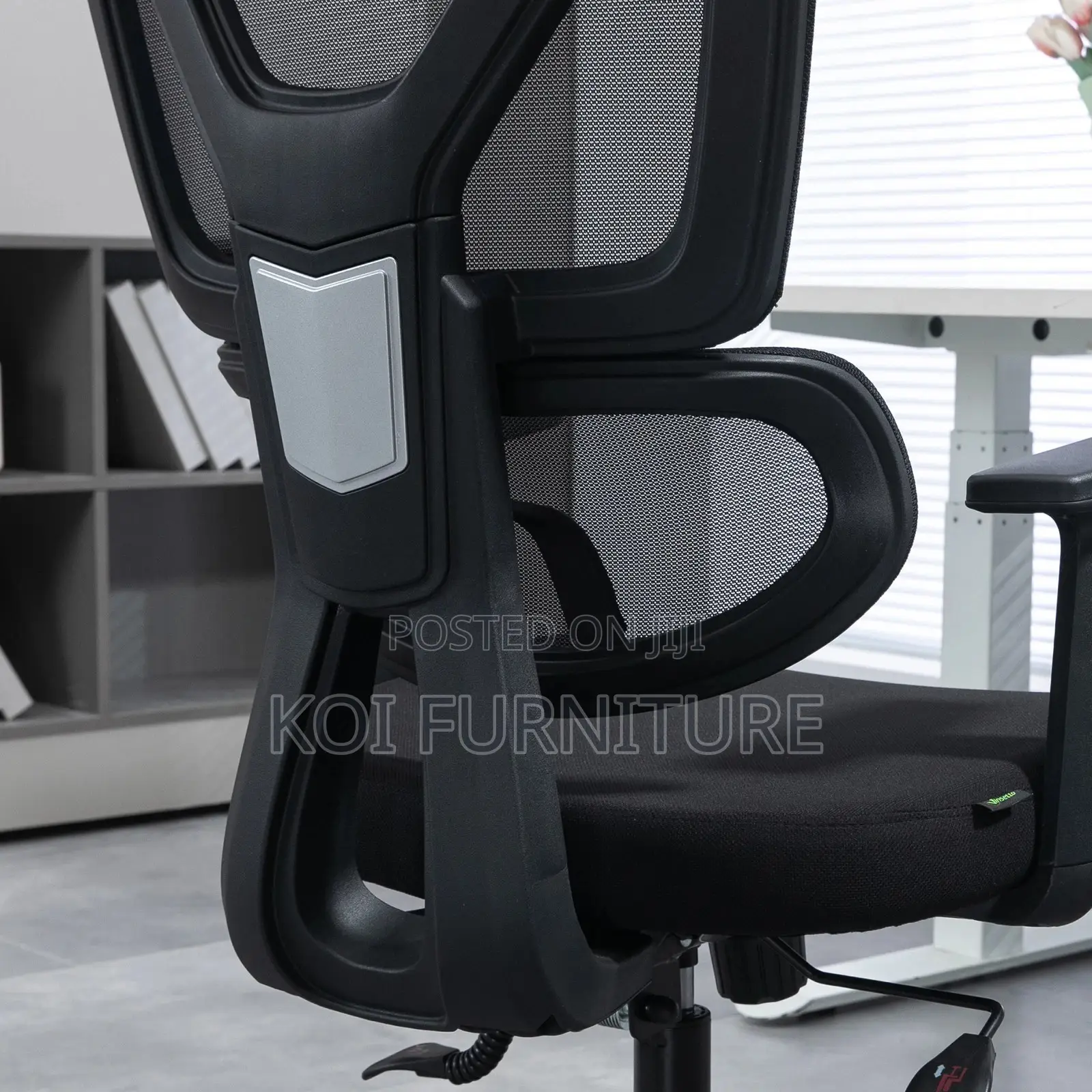 Office Chair : Vinsetto High‐Back Ergonomic Mesh Office Chair,