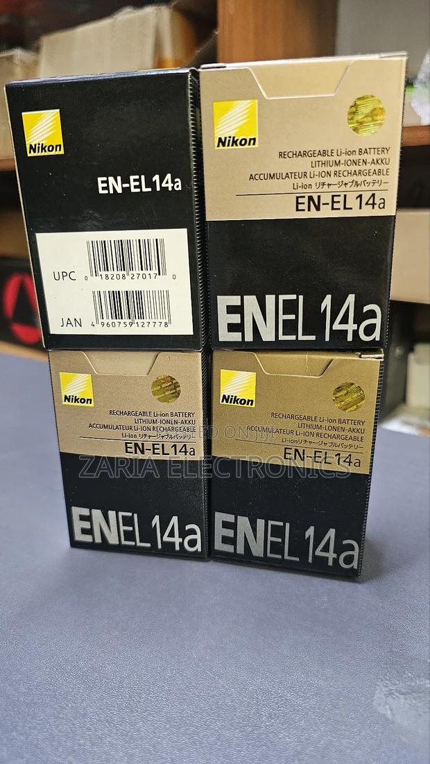 Nikon en-El14a Camera Battery for D5100,D5200,D3400 Etc