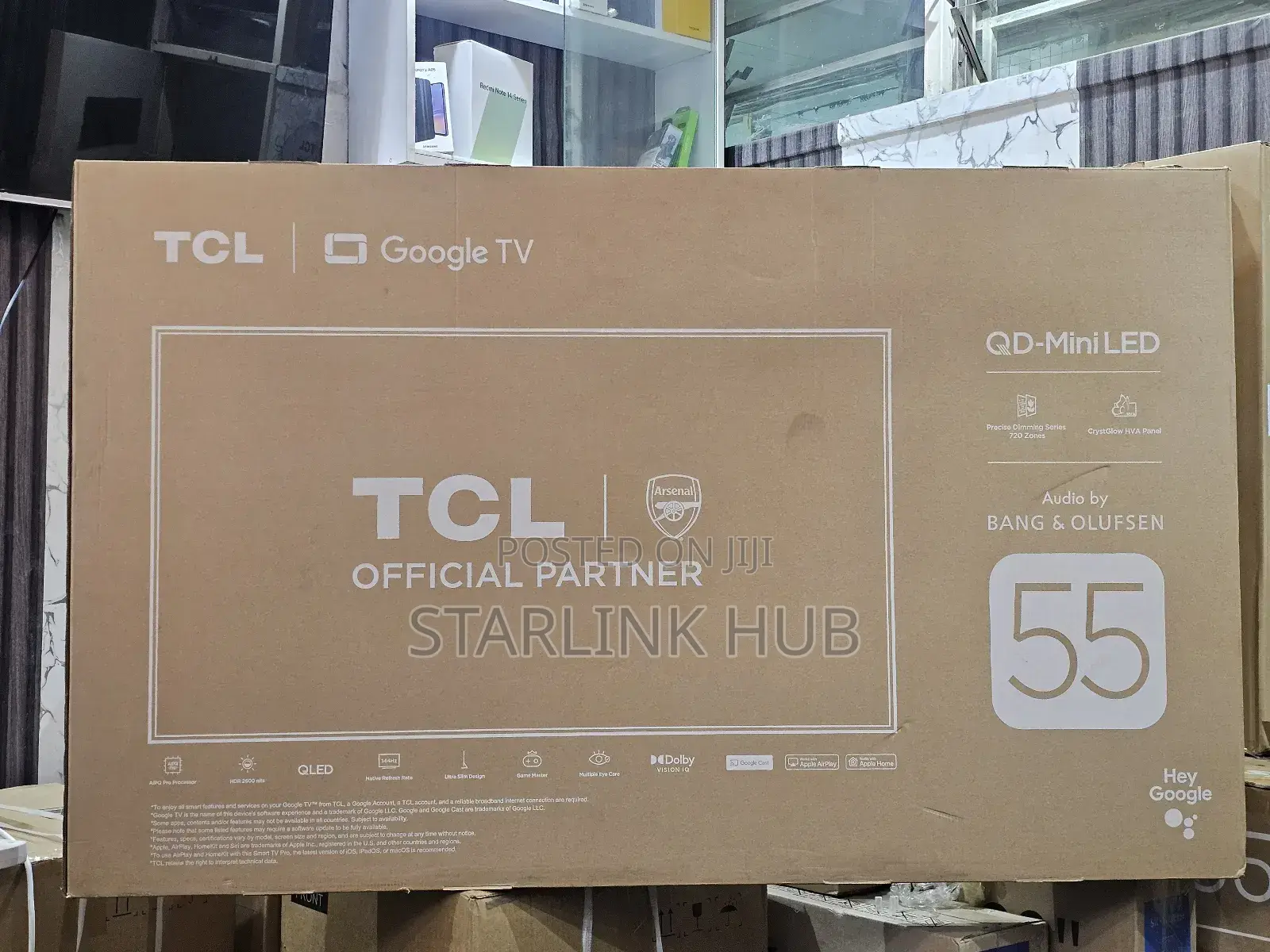 TCL 55c7k 55 Inch Premium Qd-Miniled Google Tv 55c7k